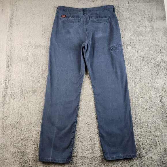 Wrangler Mens Pants Regular Fit Straight Leg Workwear Twill 2-Tech Pockets 32x32 - Picture 2 of 9